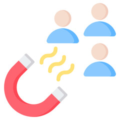Customer Acquisition Flat Icon