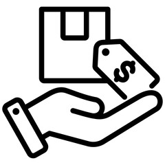 Sales Outline Icon
