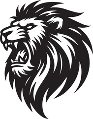 lion head vector