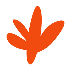 Hand drawn bizarre abstract geometric unusual shapes