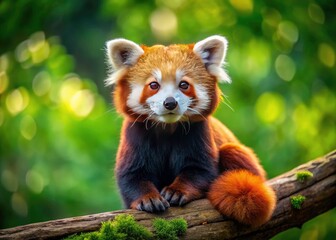 Fototapeta premium Adorable Red Panda, Cute Red Panda Pictures, Red Panda Wallpaper, Funny Red Panda Images, Red Panda Photos, Small Red Panda, Red Panda Cub, Wildlife Photography, Red Panda Animal