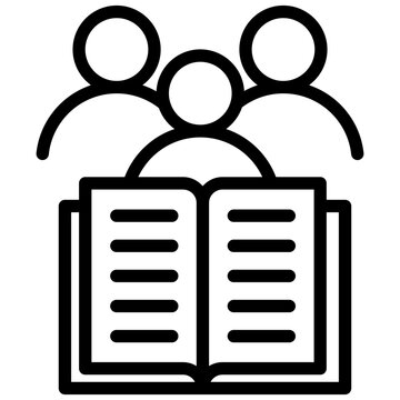 Study Groups Outline Icon