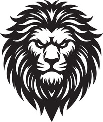 lion head vector
