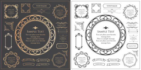 アンティークフレーム