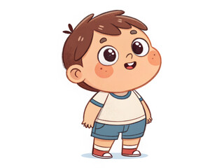 little boy. cartoon, child, boy, vector, illustration, kid, baby, smile, people, character, art, fun, funny, little, cute, person, drawing, icon, woman, smiling, childhood, face, hair, toddler