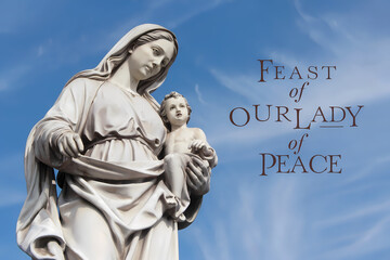 Obraz premium Feast of Our Lady Of Peace