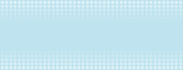 Light blue background with a dotted pattern. The background features a smooth texture with blue circles creating a modern, airy feel. Vector. Minimal halftone background. Blue background vector.