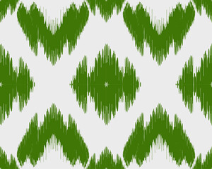 vibrant green pattern resembling sound waves, creating dynamic visual effect. Ideal for backgrounds or textile designs