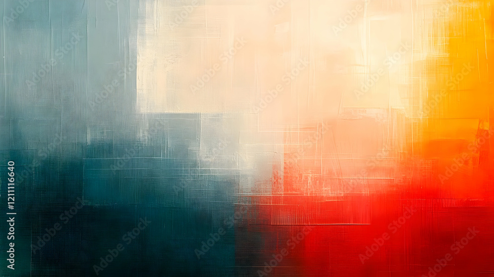 Poster abstract background creates a colorful and textured visual experience with bold brushstrokes
