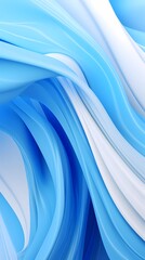 Fototapeta premium Digital technology transparent blue and white swirl poster background