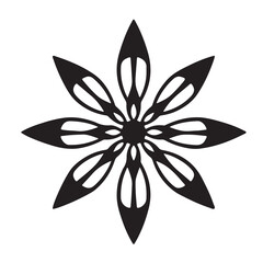 Flower icon illustration