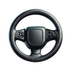 Steering wheel cover isolated on transparent background