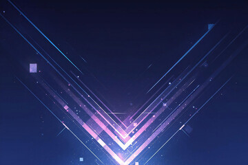 光の矢印 - 幾何学と未来の融合