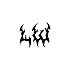 LW monogram logo design letter text name symbol monochrome logotype alphabet character simple logo