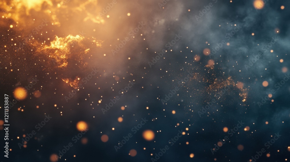 Poster sparks fly and flames glow brightly, filling the background with a dynamic mix of fiery colors and p