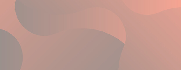Abstract background with soft peach tones. The background features smooth, flowing textures in peach, creating a calming effect. Vector. Gradient flowy background. Orange background vector.