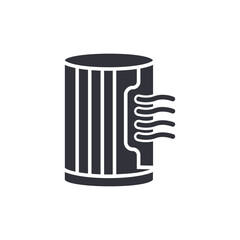 Air purifier solid icons, minimalist vector illustration ,simple transparent graphic element .Isolated on white background