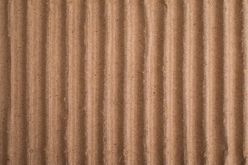 brown texture of striped line cardboard for background