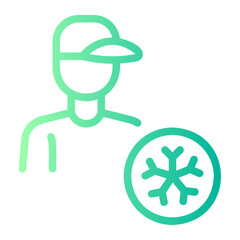 technician gradient icon