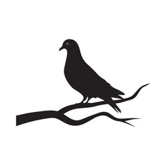 Minimalist Bird Silhouettes for Creative Art Projects