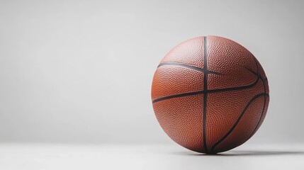 Obraz premium Basketball Ball isolated on white background, full depth of field