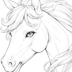 Horse Drawing