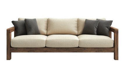 sofa isolated on white background