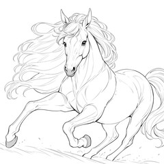 Horse Drawing