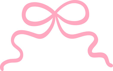 Flat Design Ribbon Bow