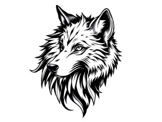 illustration of a wolf