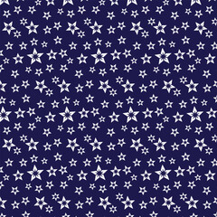 Pattern design with star vector art and illustration.