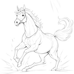 Horse Drawing