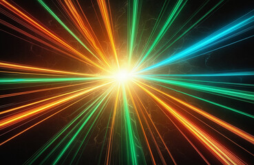 Abstract Streaks of Light Background