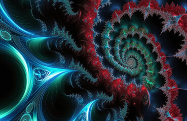 Fractal Art Background