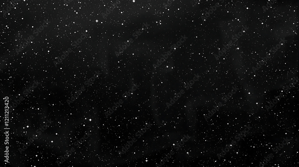 Wall mural dark, textured background with subtle white speckles. ideal for night sky simulations, abstract desi
