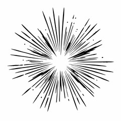 Abstract explosion grunge background vector illustration (3)