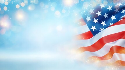 Dynamic american flag wallpaper design, a patriotic celebration of usa's national symbol