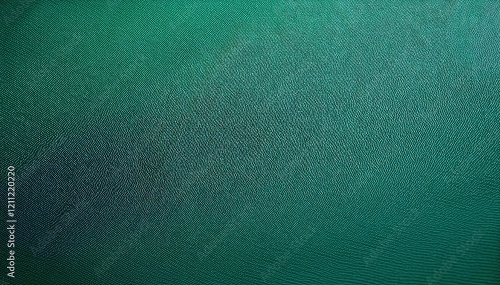 Poster textured emerald green fabric background with subtle gradient, soft textile surface for digital design, backdrop, wallpaper, or print material


