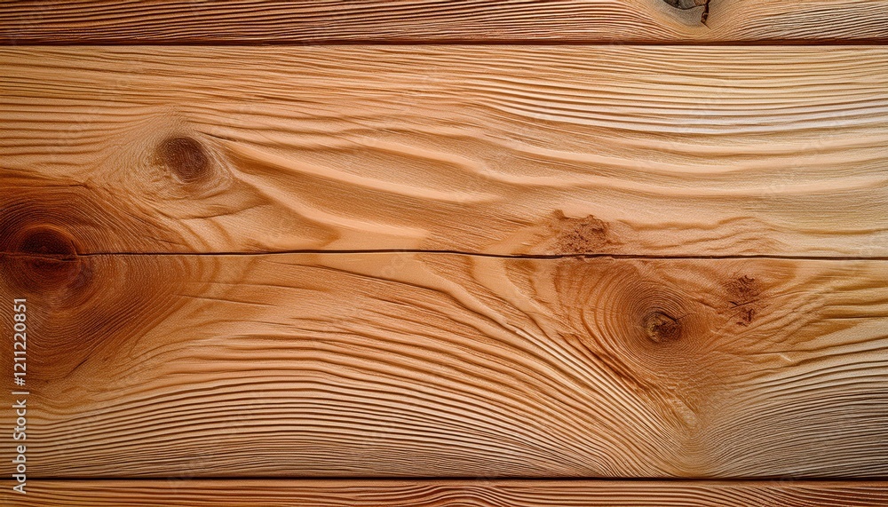 Poster close-up of natural wood grain with vivid knot patterns and smooth texture, perfect for background, 