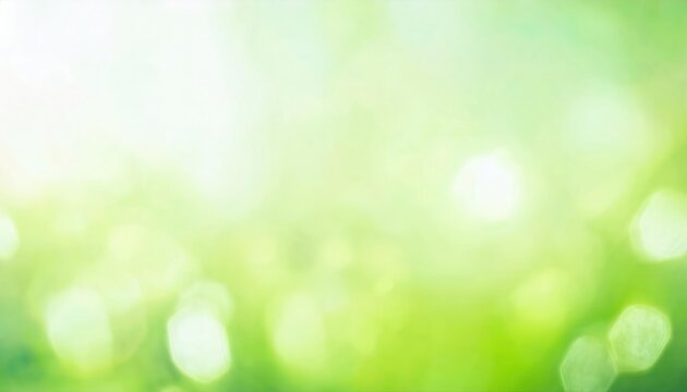serene green and white bokeh light background with soft blurred nature tones, perfect for design, presentation, or digital art

