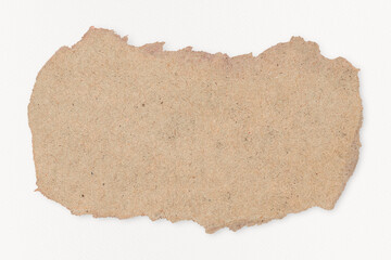 Greige torn paper, blank space design