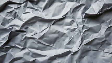 Obraz premium Crumpled gray paper texture