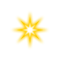 a burst of shining starlight