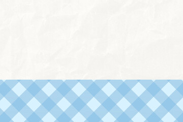 Pastel blue plaid pattern background