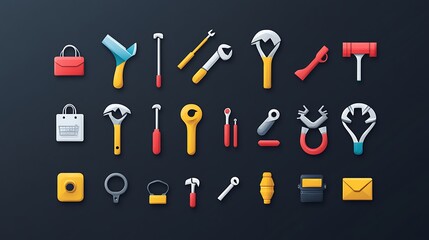 Obraz premium Unlocking the Secrets of High-Definition Realistic Icons