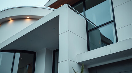 Modern Architectural Design: Sleek Lines and Luxurious Exterior of a Contemporary Home