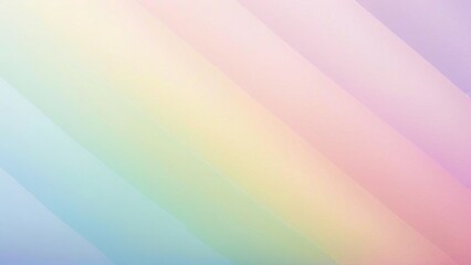 Fototapeta premium Pastel rainbow stripes background, ideal for website design or presentations
