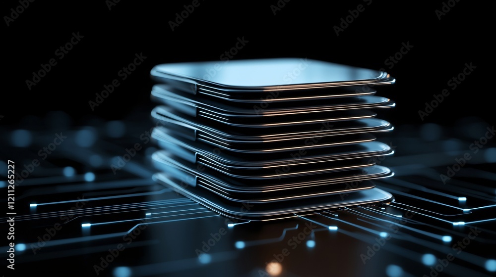 Aufkleber information communication documentation, dynamic holographic file systems, sleek organization visual