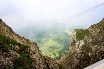 view from the mountain top