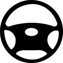 steering wheel icon.Car/automobile steering wheel or driving wheel flat icon for apps and websites.steering wheel icon or logo isolated sign symbol vector illustration,isolated on white background.